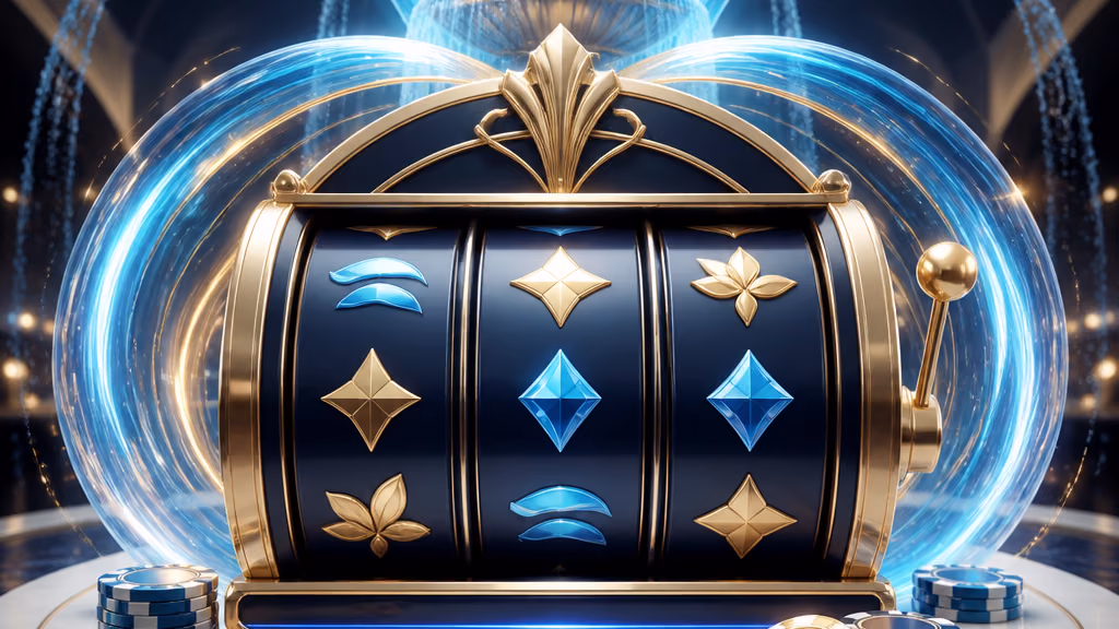 Fountain Casino free-spins slot illustration