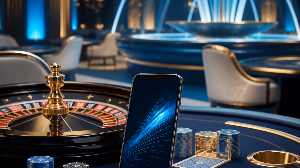 Fountain Casino live table games illustration